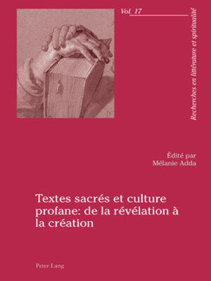 cover image of Textes sacrés et culture profane